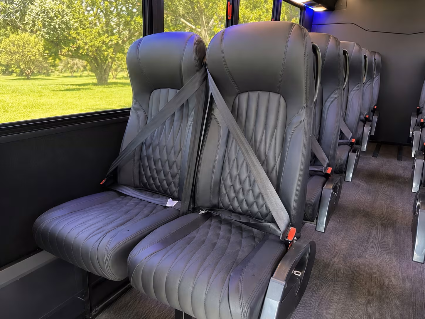 18 passenger minibus inside