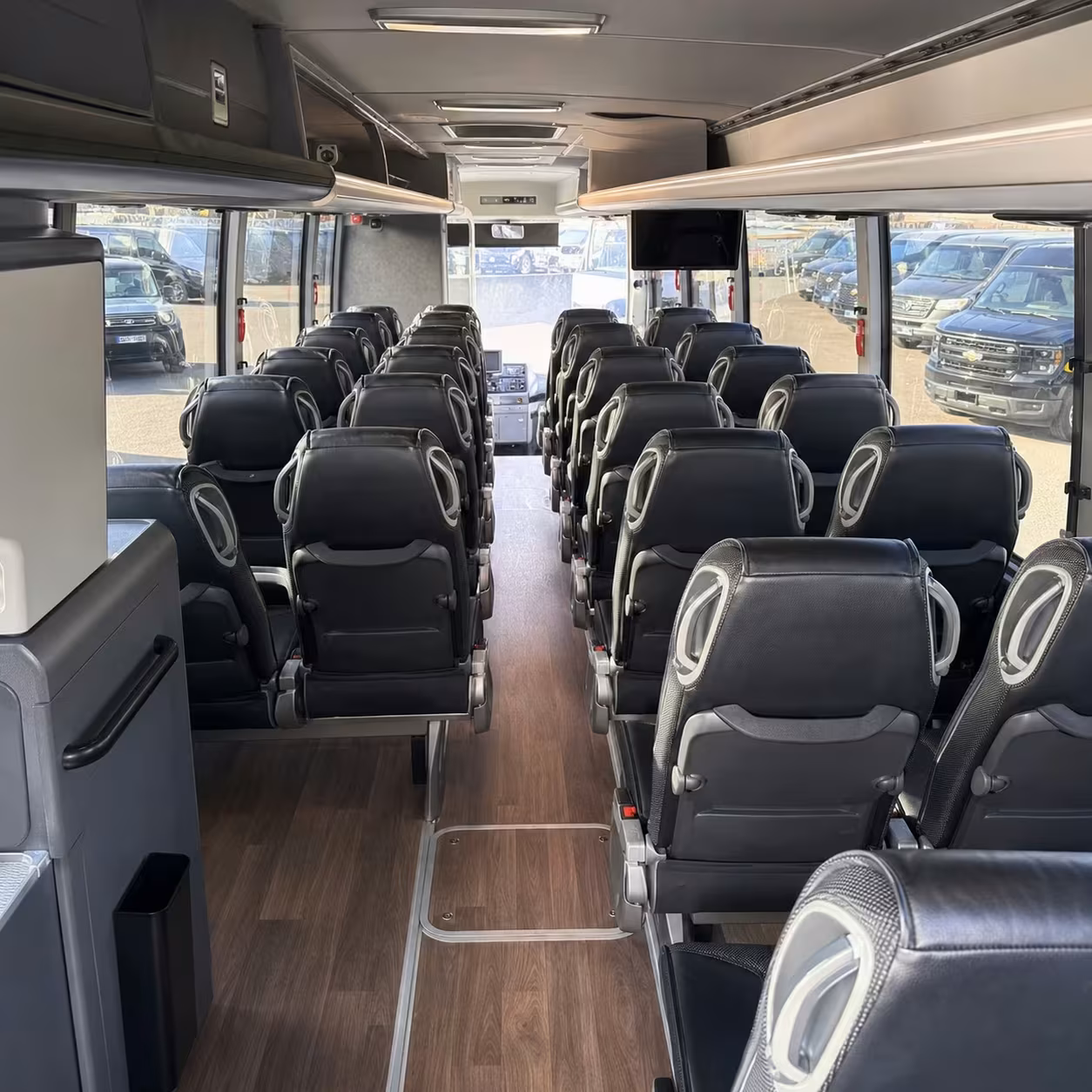 monterey park 56 passenger charter bus rental