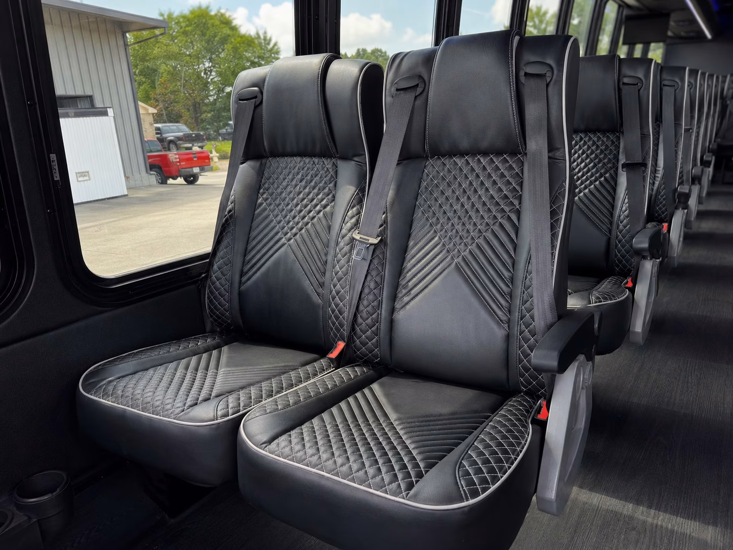 monterey park charter bus interior