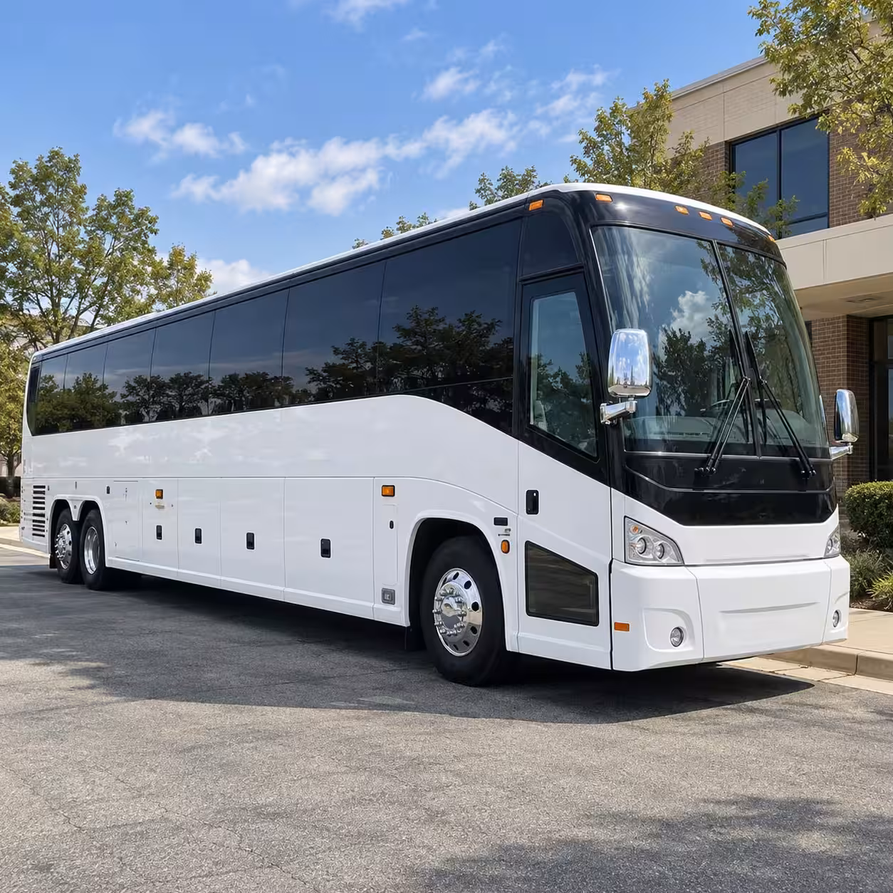 monterey park wedding shuttle buses between hotels and venues