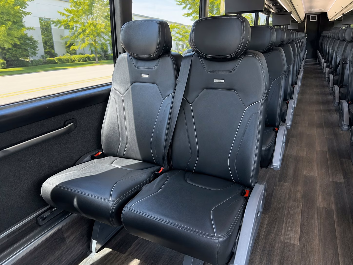 multi stop airport charter bus rentals across monterey park