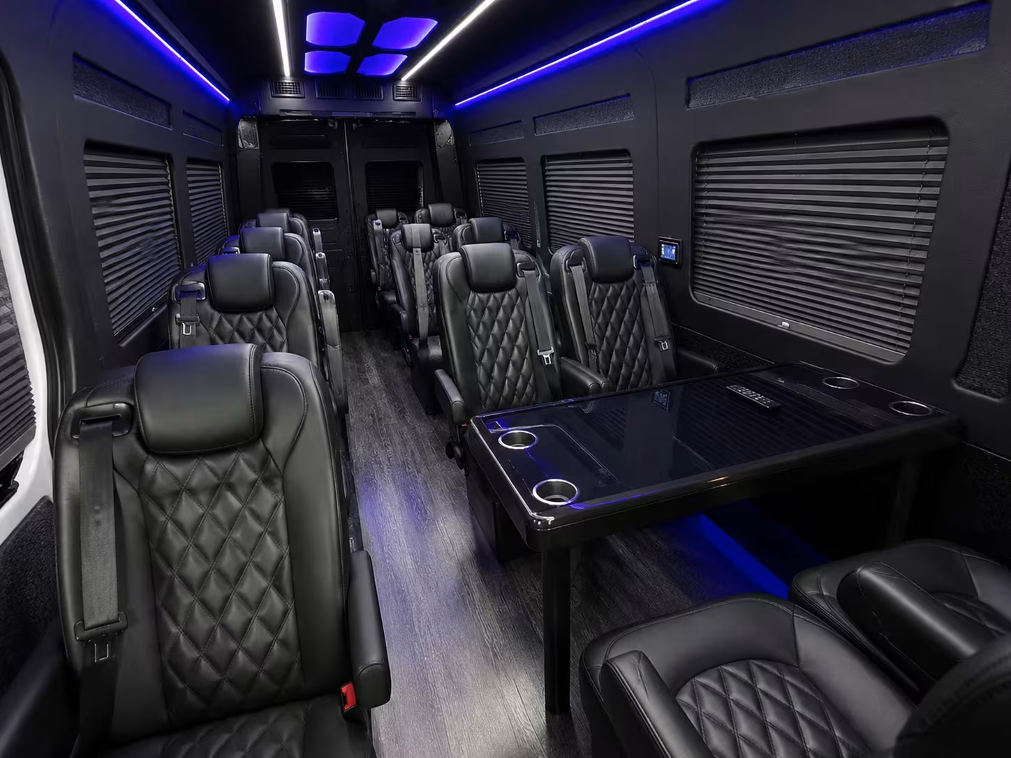 sprinter vans and minibuses for smaller prom groups in monterey park